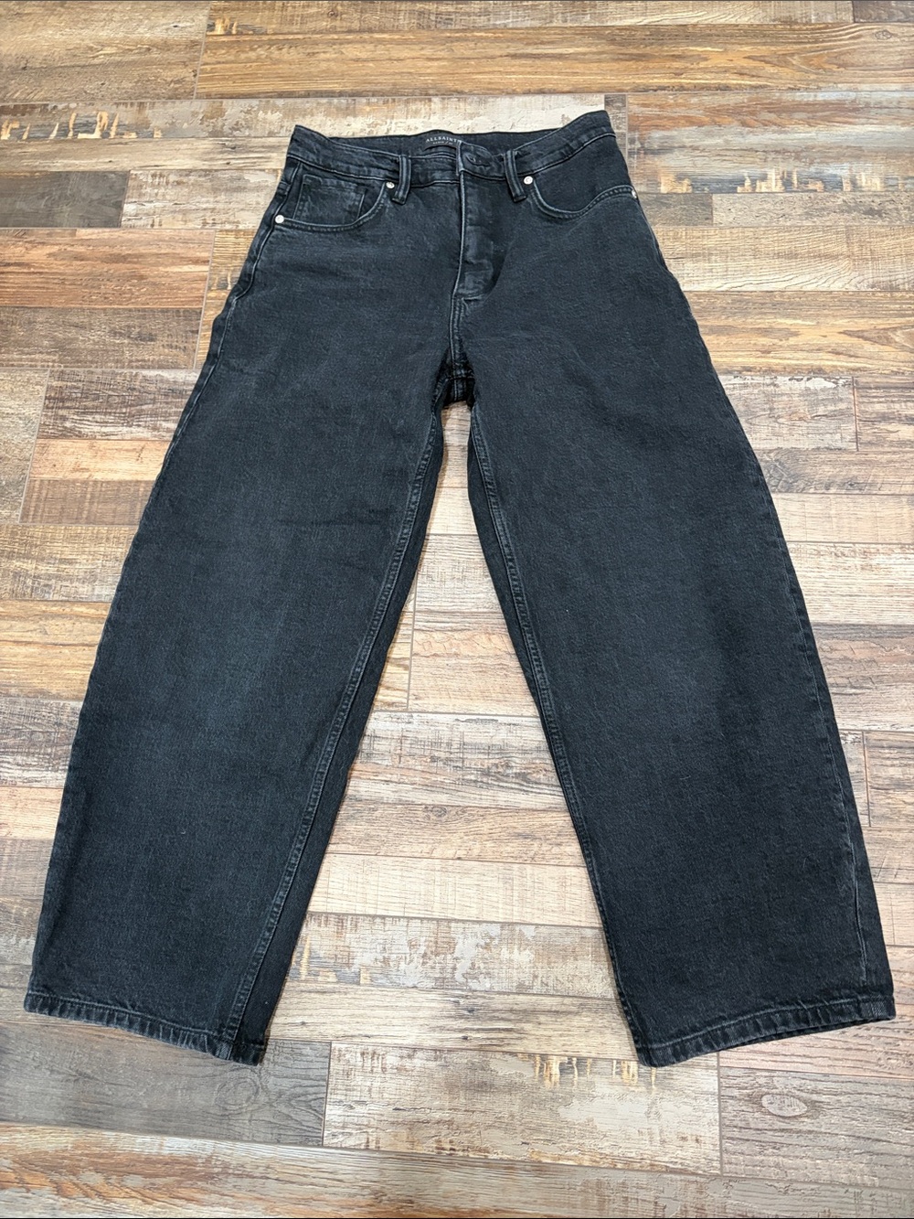 AllSaints black Sadie jeans